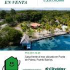 Casa frente al mar en Venta en Punta de Palma Puerto Barrios