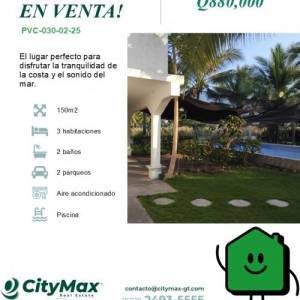 Casa Ideal para Vacacionar en venta en Monterrico