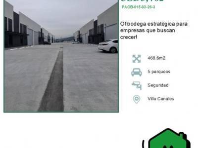 Ofibodegas de 406.10 m2 en Renta en Villa Canales NUEVA