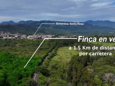 FINCA EN VENTA EN BARBERENA, SANTA ROSA
