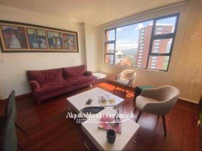 Apartaestudio Amoblado en Alquiler Zona 14, 60 m2, 1 Parqueo, Ciudad de Guatemala